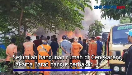 Kebakaran Landa Sejumlah Rumah Warga, Penyebab Belum Diketahui