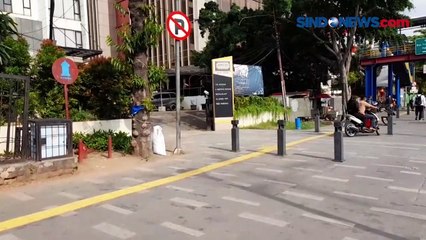 Alami Luka Parah di Kepala, Pengendara Motor Terkapar di Trotoar