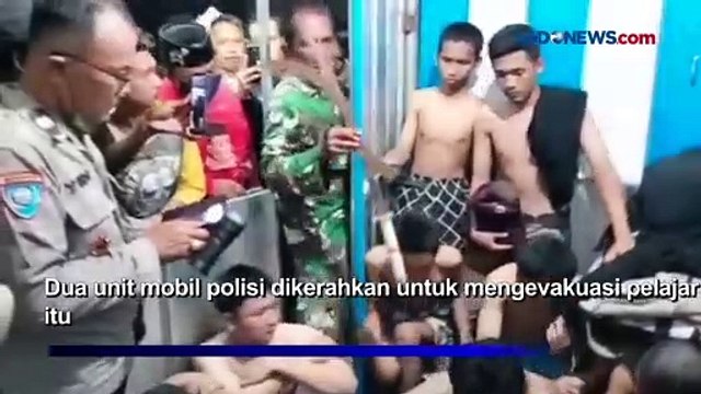 Hendak Tawuran, Puluhan Pelajar Nyaris jadi Bulan-bulanan Warga di Tambun Utara