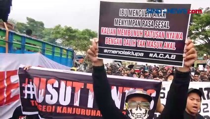 Download Video: Aremania Minta Kejaksaan Tolak Berkas dari Polda Jawa Timur