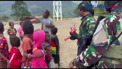 Pembangunan Gereja Terbengkalai di Intan Jaya Dilanjutkan Kembali oleh Prajurit TNI