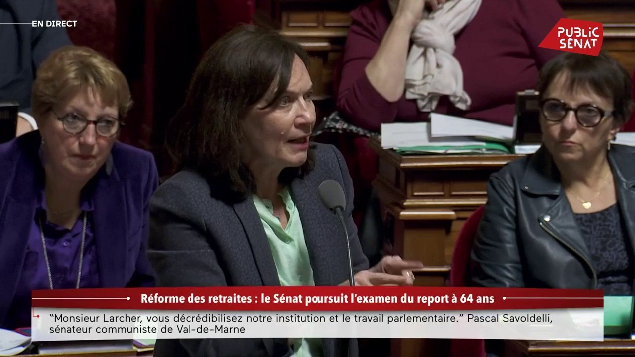 Retraites: "Vous voulez nous humilier"! Colère de Laurence Rossignol