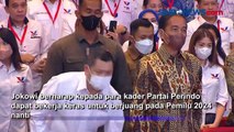 HUT ke-8 Perindo, Jokowi: Hati-hati Pilih Capres dan Wapres