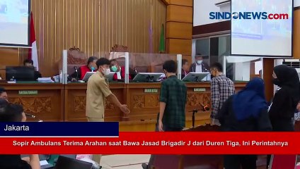 Sopir Ambulans Terima Arahan saat Bawa Jasad Brigadir J dari Duren Tiga, Ini Perintahnya