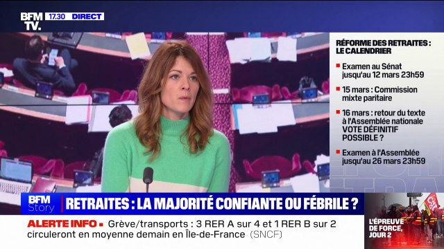 Retraites: Pas une voix ne manquera au sein du groupe Renaissance pour voter la réforme affirme Maud Bregeon, députée des Hauts-de-Seine