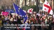 Erőszakba torkollott a külföldi ügynökök listázása elleni tüntetés Grúziában