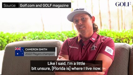 Banned defending champion Smith may spectate at the Players