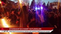 Diyarbakır'da 8 Mart Emekçi Kadınlar Günü kutlamaları - Kadınların dağılmasına izin verilmedi | Haber: Günay Yakut