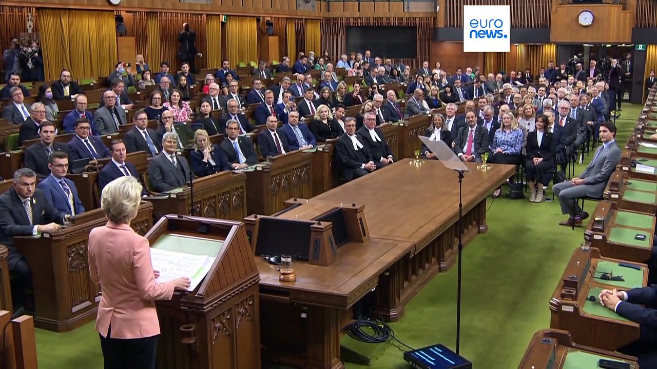 Charmeoffensive in Ottawa: Von der Leyen wirbt für 'Club für kritische Rohstoffe'