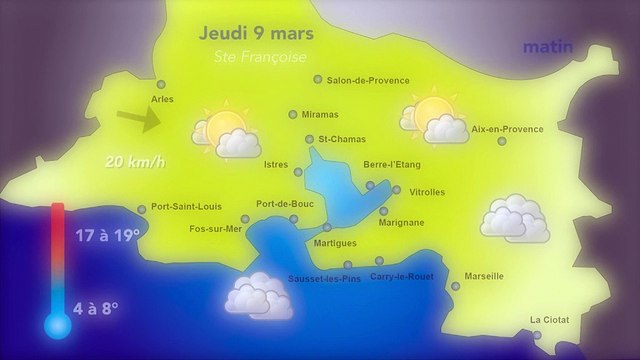 Nuages et éclaircies pour votre jeudi