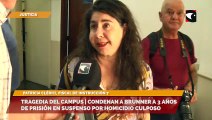 Tragedia del Campus  Condenan a Brunner a 3 años de prisión en suspenso por homicidio culposo