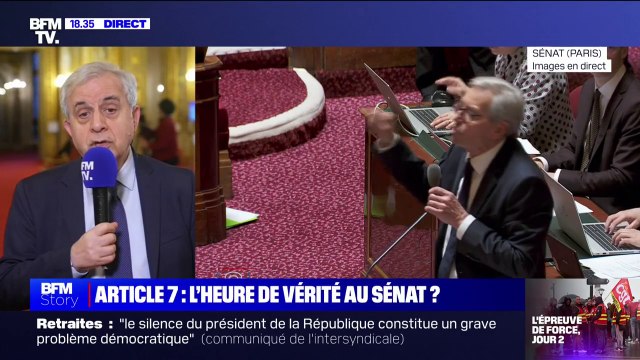 Retraites: Roger Karoutchi estime que sur les 146 sénateurs LR, il y en aura probablement 6 ou 7 qui vont s'abstenir ou voter contre
