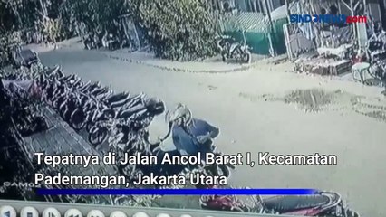 Sedang Bertugas, Motor Penjaga Keamanan Wilayah di Ancol Digasak Maling
