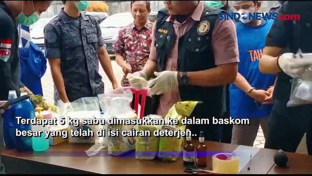 5 Kg Sabu dan 6 Kg Ganja Kering Dimusnahkan BNN Sumsel
