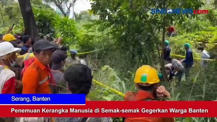 Penemuan Kerangka Manusia di Semak-semak Gegerkan Warga Banten
