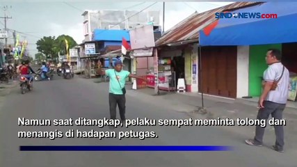 下载视频: Ancam Petugas Dengan Sajam, Preman di Medan Menangis saat Ditangkap