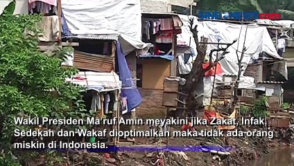 Wapres Sebut Tidak Ada Orang Miskin di Indonesia Jika Zakat, Infak, Sedekah dan Wakaf Dioptimalkan