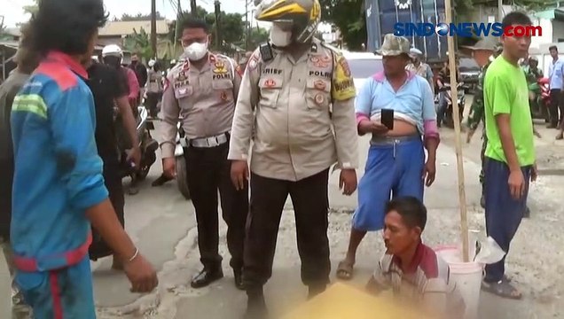Miris, Pengendara Motor di Legok Tewas Terlindas Truk setelah Hindari Jalan Berlubang