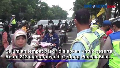 Reuni 212 Digelar di Masjid At-Tin, Arus Lalu Lintas Lancar