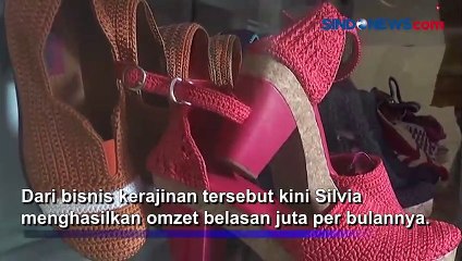 Kisah Sukses Silvia, Difabel Kursi Roda Berbisnis Rajut