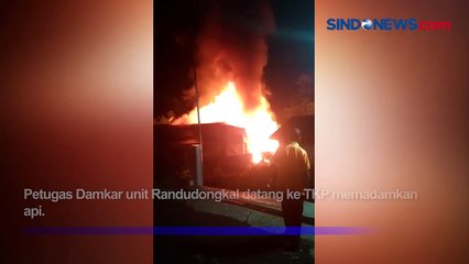 Api Lahap Bangunan Rumah Bernilai Ratusan Juta di Pulosari Pemalang