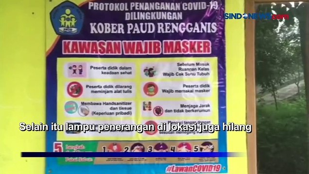 Taman Pendidikan Gratis Milik Ruben Onsu Dirusak OTK di Sukabumi