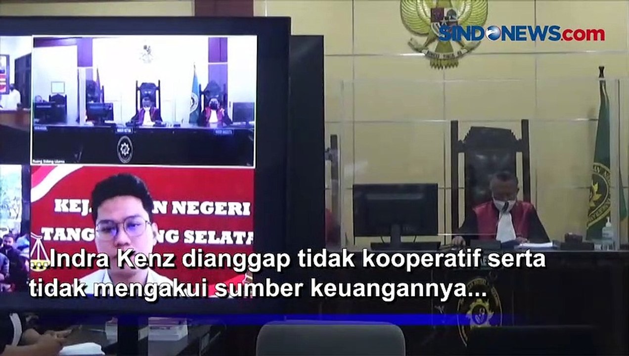 Kasus Investasi Bodong Binomo Indra Kenz Divonis Tahun Penjara Video Dailymotion