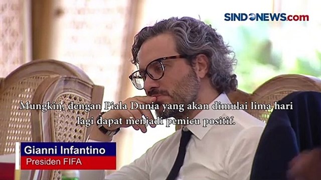 Presiden FIFA Gianni Minta Delegasi untuk Gencatan Perang selama Piala Dunia 2022