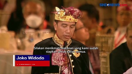 Canda Presiden Jokowi di Depan Delegasi G20: Semoga Makanannya Tidak Terlalu Pedas