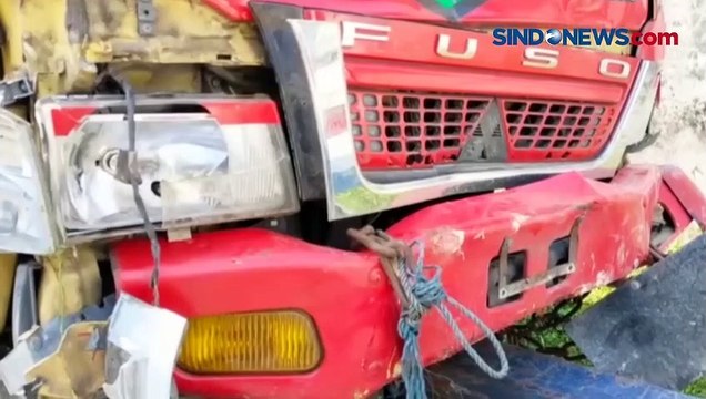 Truk Tabrak Kantor Polisi dan Pengendara Motor di Jombang, 3 Orang Luka