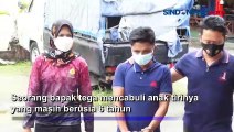 Tega Cabuli Anak Tirinya, Seorang Bapak di Sumatera Utara Diringkus Polisi
