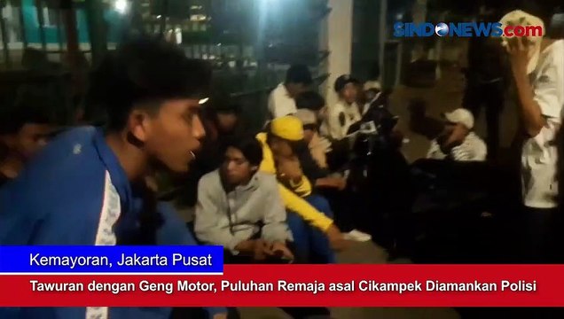 Tawuran dengan Geng Motor, Puluhan Remaja asal Cikampek Diamankan Polisi