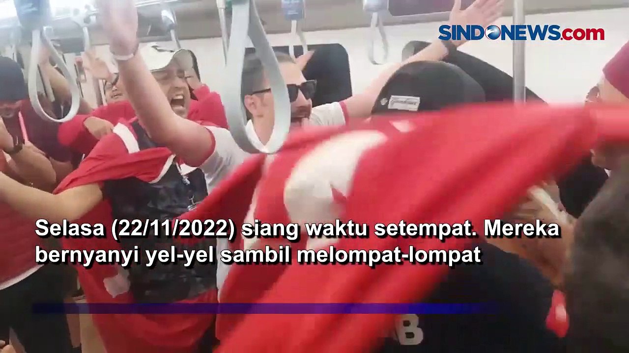 Jelang Kontra Denmark di Piala Dunia 2022, Suporter Tunisia Bernyanyi Yel-Yel