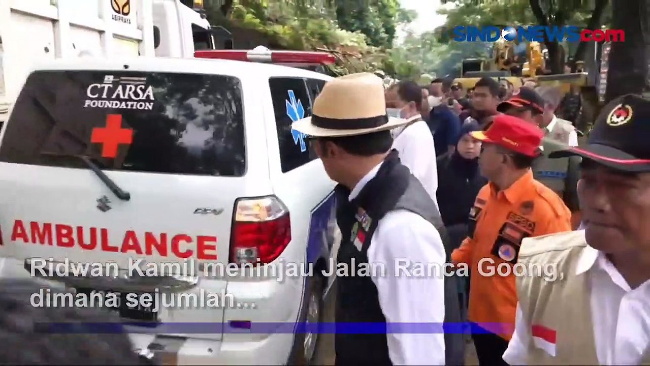 Didampingi Menko PMK, Ridwan Kamil Kembali Tinjau Lokasi Gempa di Cianjur