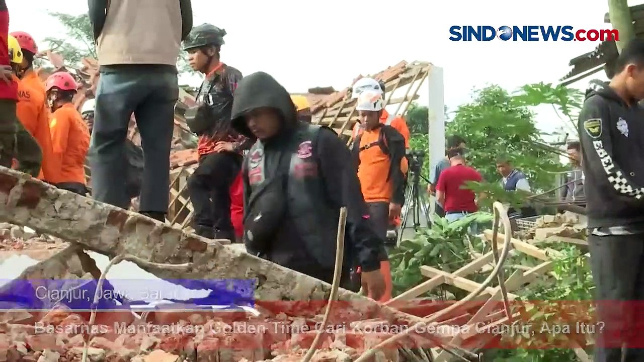 Basarnas Manfaatkan Golden Time Cari Korban Gempa Cianjur, Apa Itu?