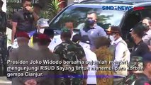 Pantau Penanganan Korban Gempa, Presiden Jokowi Bersama Sejumlah Menteri Datangi RSUD Sayang