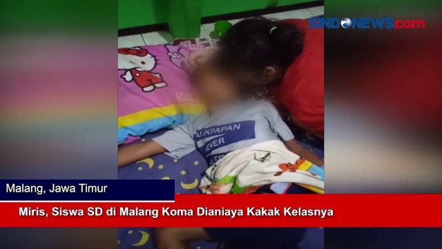 Miris, Siswa SD di Malang Koma Dianiaya Kakak Kelasnya