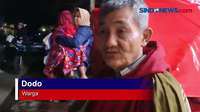 Pengungsi Korban Gempa Cianjur Panik Gempa Susulan Kembali Terjadi