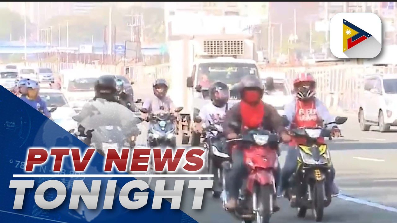 MMDA, QC LGU launch exclusive motorcycle lane along Commonwealth Ave.