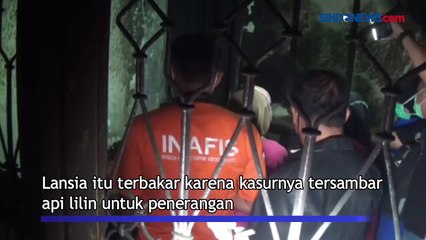 Lansia Tewas Terbakar di Atas Kasur di Magetan setelah Nyalakan Lilin