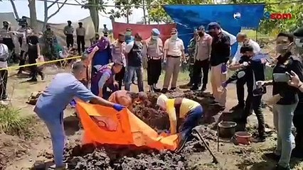 Anak Bunuh dan Kubur Ayahnya, Polres Indramayu Lakukan Pencarian Korban