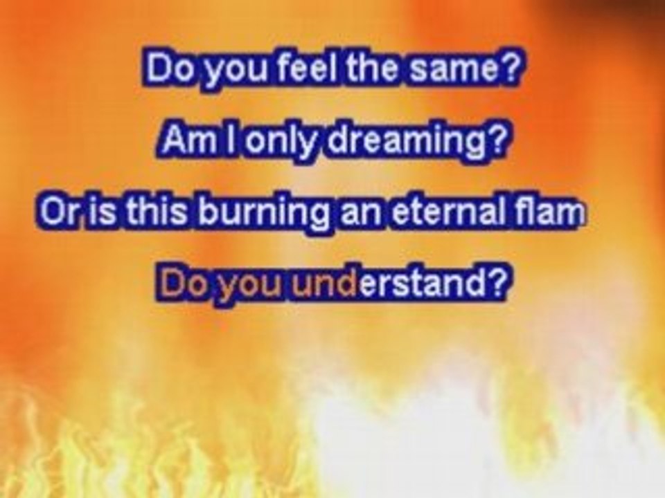 Karaoke The Bangles - Eternal Flame