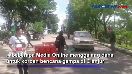 Galang Donasi Spontan, IWO Merangin Kumpulkan Ratusan Ribu untuk Korban Gempa Cianjur