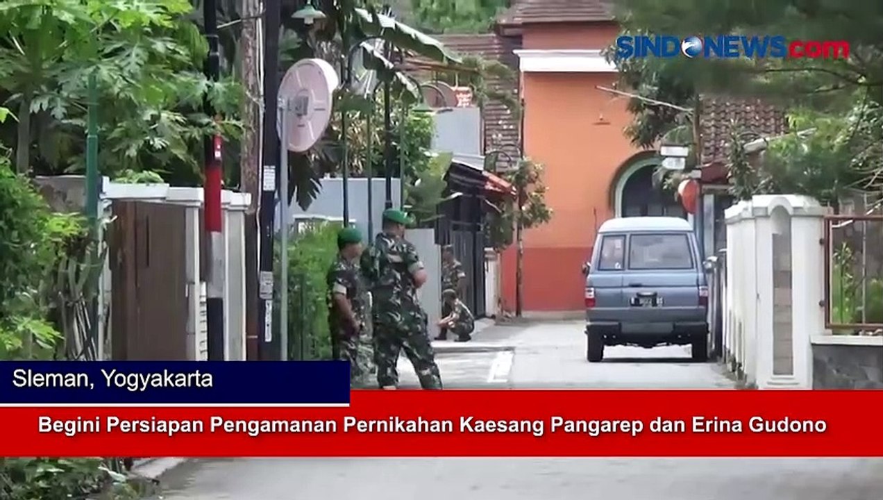 Begini Persiapan Pengamanan Pernikahan Kaesang Pangarep dan Erina Gudono