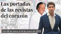 Revistas | Julio Iglesias, la novia de Cayetano Rivera y de Risto Mejide, y Anabel Pantoja, en las portadas