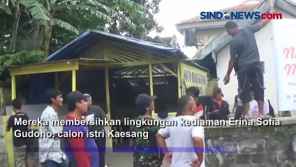 Antusias Warga Purwosari Sambut Pernikahan Kaesang dan Erina