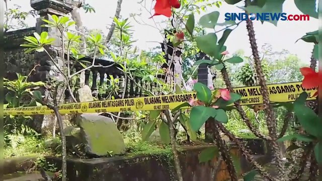 Detik-Detik Bangunan Sekolah Ambles Akibat Hujan Deras di Bali