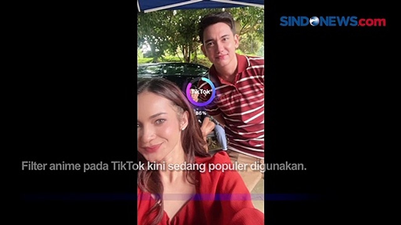 Ikuti Tren Viral, Wajah Cantik Enzy Storia Mala...