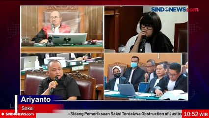 Bahas DVR CCTV, JPU dan Penasihat Hukum Arif Rachman Arifin Terlibat Perdebatan