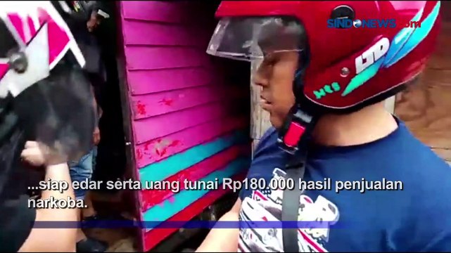 Polres Pelabuhan Belawan Gerebek Kampung Narkoba, 9 Orang Diringkus